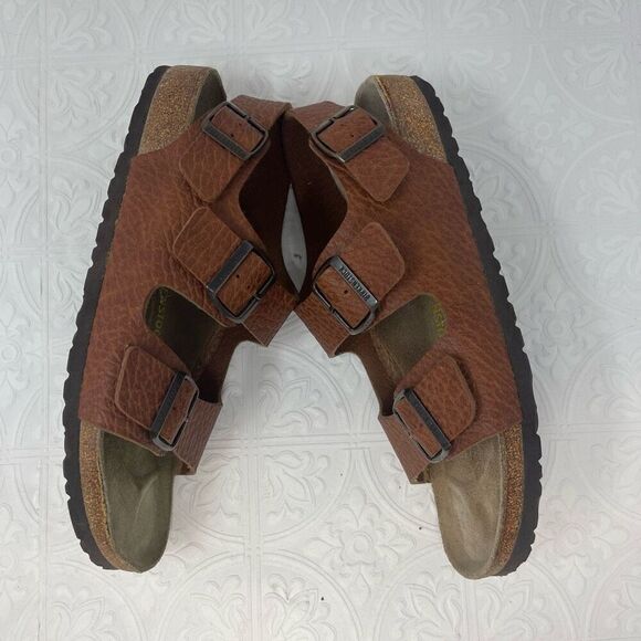 Birkenstock Brown Milano Slingback Sandals Size 43 main image 4